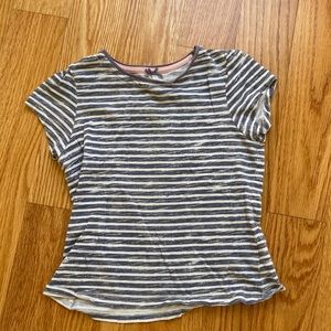 Black and White striped t-shirt for kids